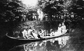 Canoeing on the Neshaminy Creek - The beautiful, idyllic Neshaminy transformed into a roaring flood in 1955 courtesy of Hurricane Diane.  A young woman drowned when her car was swept off street road into the creek.